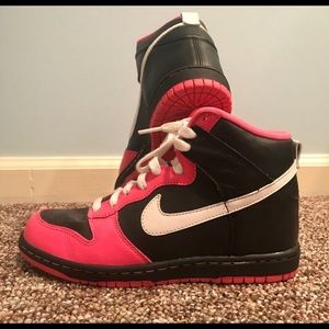 Custom Designed Nike High Top Sneakers
